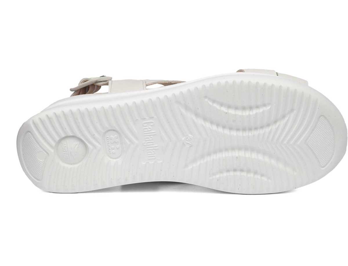 Callaghan 29902 Llana Platåsandaler Dame Hvite | MUT6744JQ